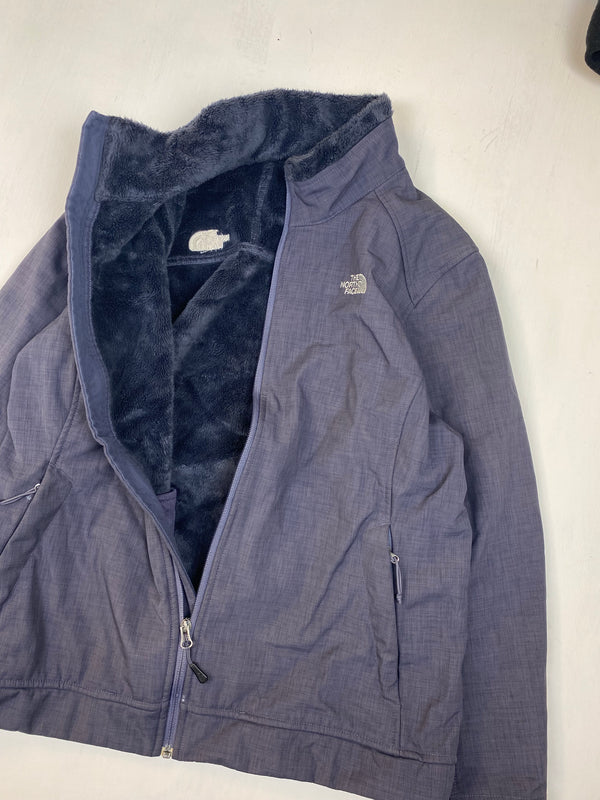 North face fleece lined soft shell (XL)