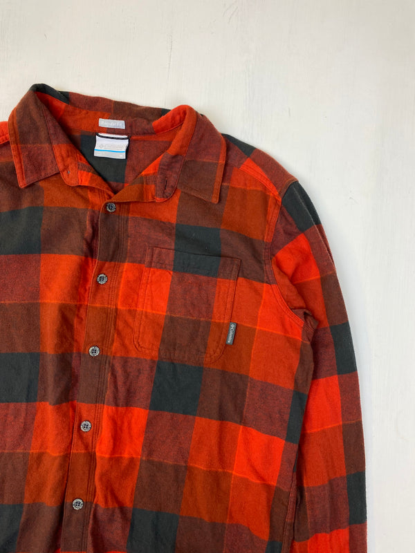 Columbia flannel shirt (M)