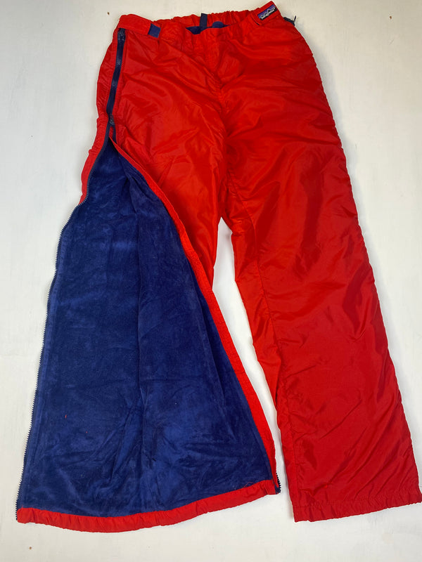 Vintage Patagonia fleece lined shell pants (M)